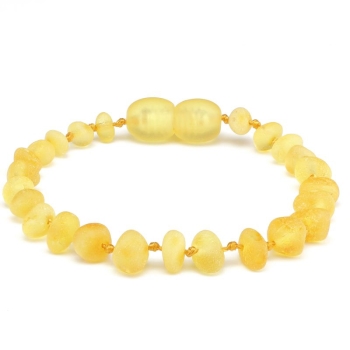 Baby Bernstein Armband 14cm - Lemon (matt)